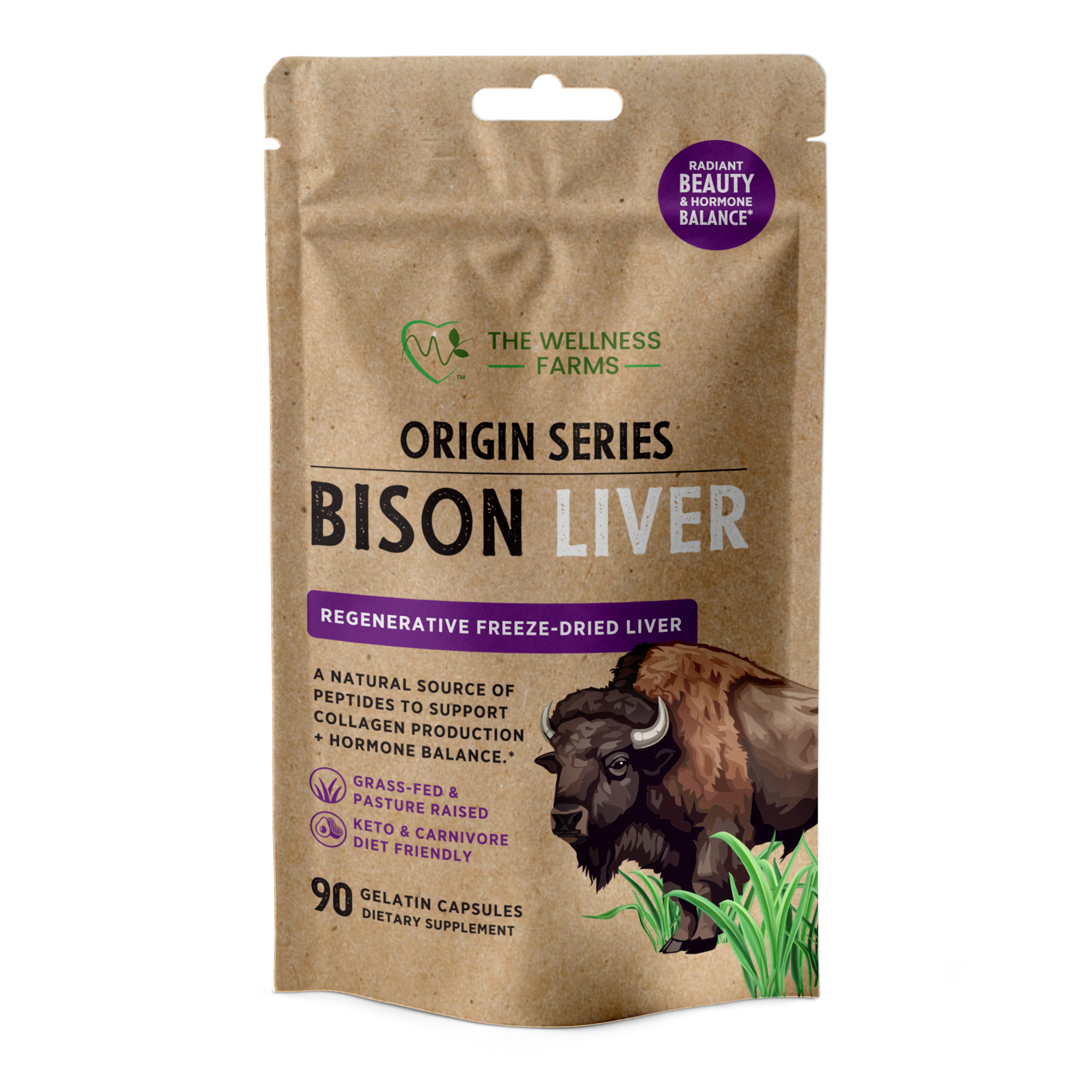 Grass-Fed Bison Liver for Joint Health & Vital Nutrients