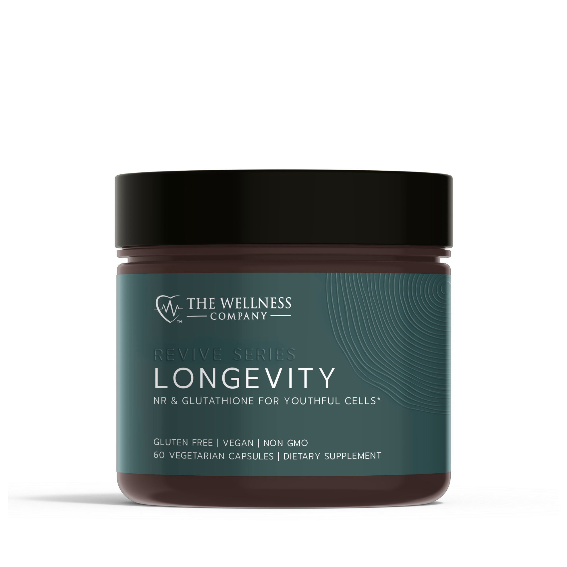 Longevity Anti-Aging Supplement with Liposomal Glutathione & NR