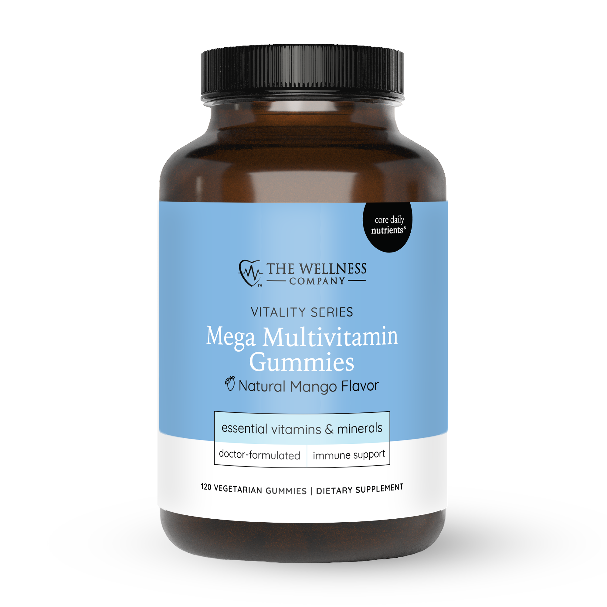 Vegan Multivitamin Gummies with A, C, D, E & Zinc - Gluten Free