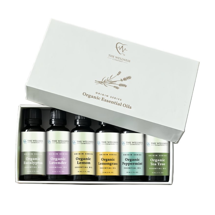 Antibacterial Essential Oil Kit for Home Wellness - 6 Oils Set