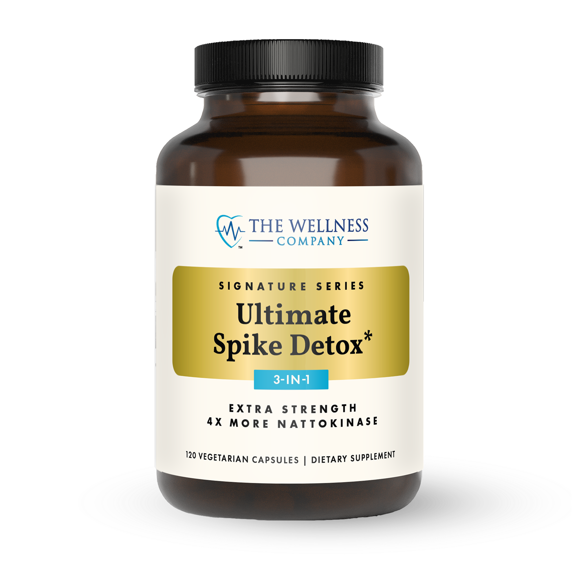 Ultimate Spike Detox Supplement with Nattokinase & Bromelain